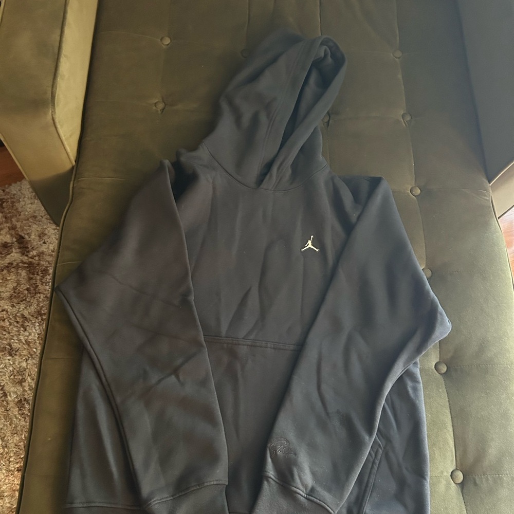 Nike Jordan Black Hoodie with Jumpman Logo